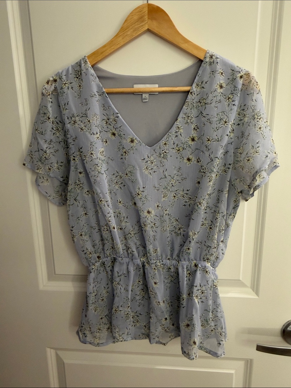 Gili blue flower top size L